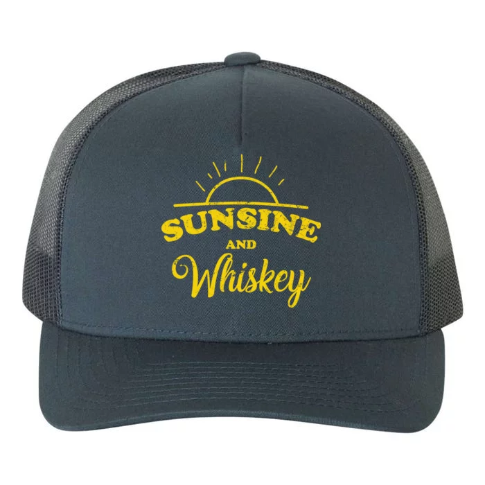 Sunshine And Whiskey Yupoong Adult 5-Panel Trucker Hat