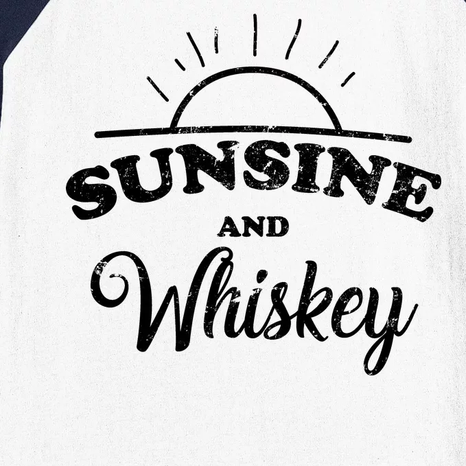 Sunshine And Whiskey Baseball Sleeve Shirt