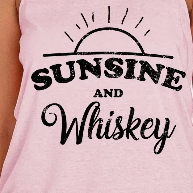 Sunshine And Whiskey Women's Knotted Racerback Tank