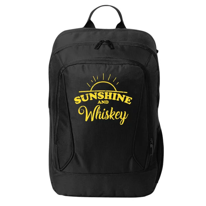 Sunshine And Whiskey Retro Summer City Backpack