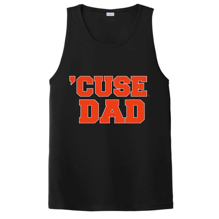 Syracuse University Orange Dad Performance Tank