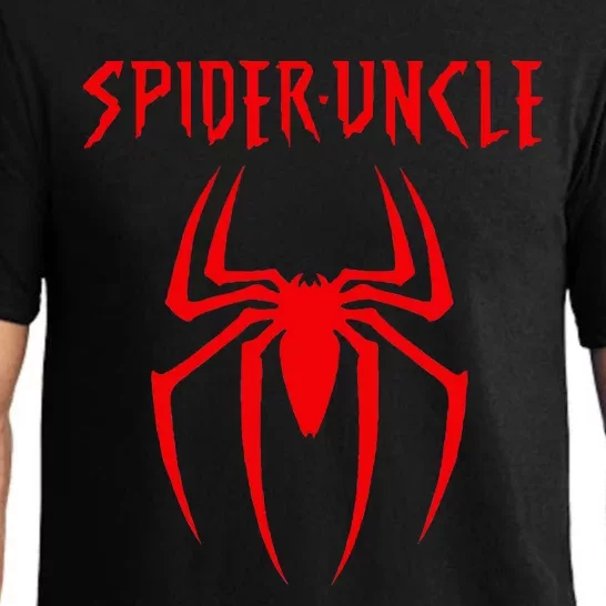 Spider Uncle Of The Birthday Pajama Set