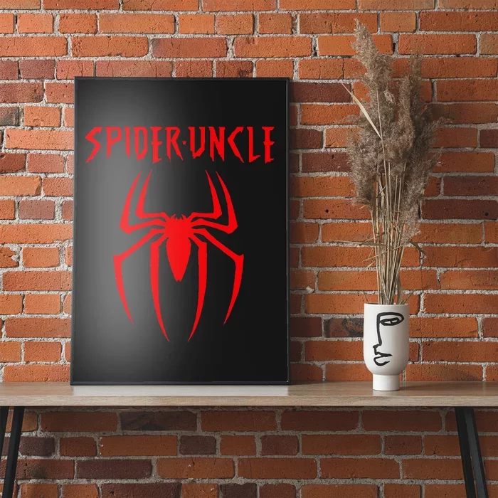 Spider Uncle Of The Birthday Poster