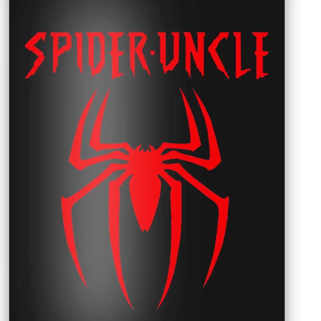 Spider Uncle Of The Birthday Poster