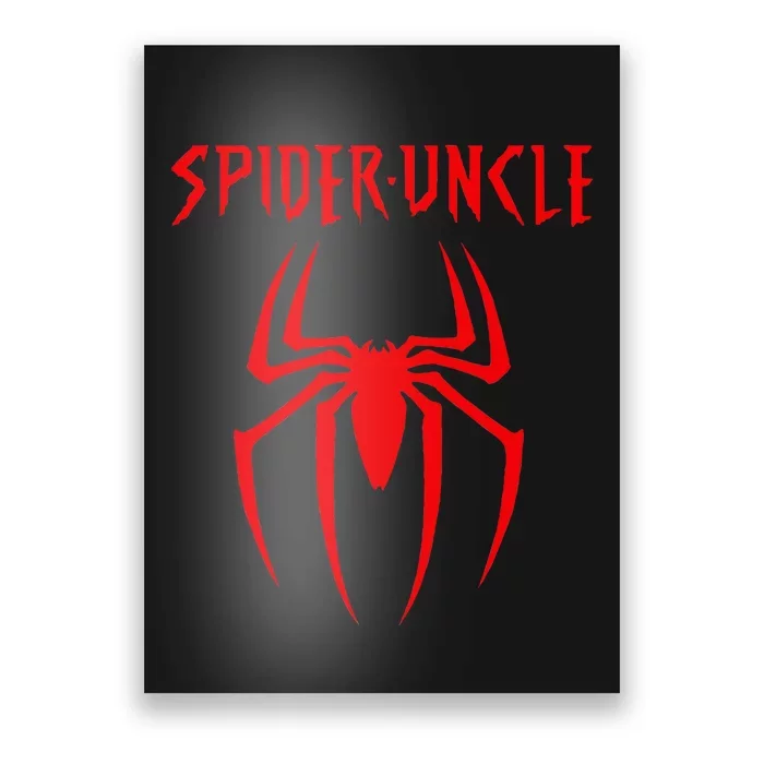 Spider Uncle Of The Birthday Poster