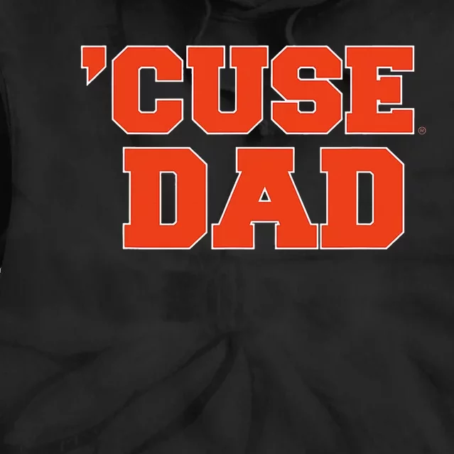 Syracuse University Orange Dad Tie Dye Hoodie