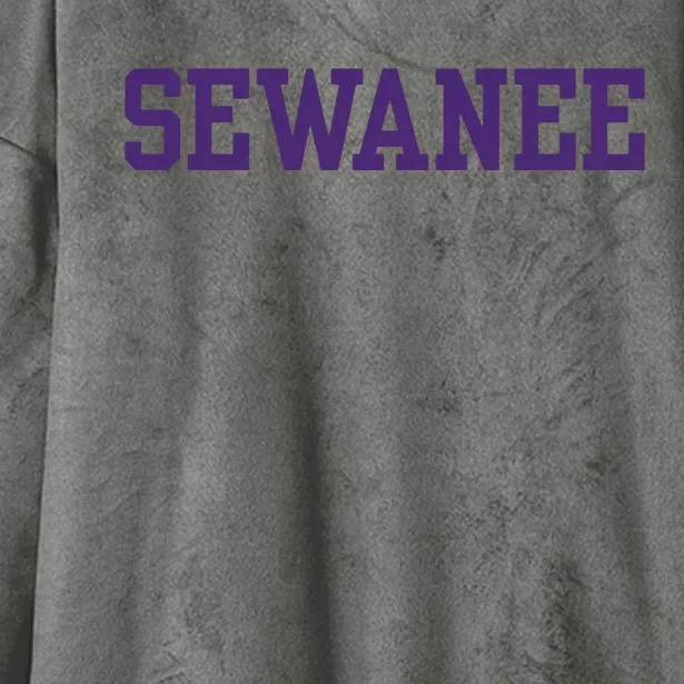 Sewanee University Of The South 02 Sweatshirt Hooded Wearable Blanket