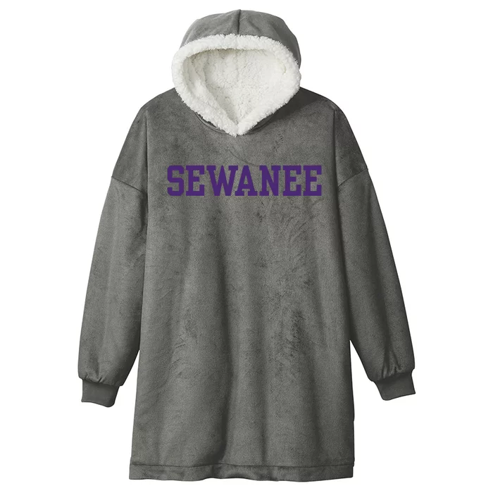 Sewanee University Of The South 02 Sweatshirt Hooded Wearable Blanket