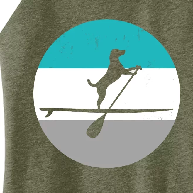 Stand Up Paddle Boarding with dog - Paddelsport SUP Board Women’s Perfect Tri Rocker Tank