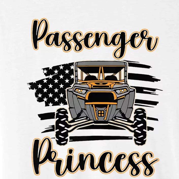 Sxs Utv Passenger Princess Orange Flag ChromaSoft Performance T-Shirt