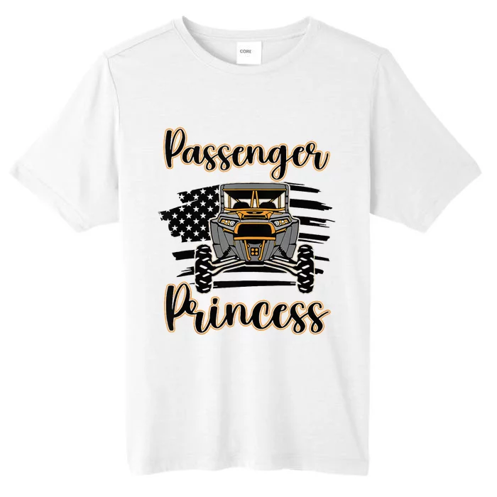 Sxs Utv Passenger Princess Orange Flag ChromaSoft Performance T-Shirt