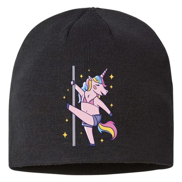 Stripper Unicorn Pole Dancer 8 1/2in Sustainable Knit Beanie