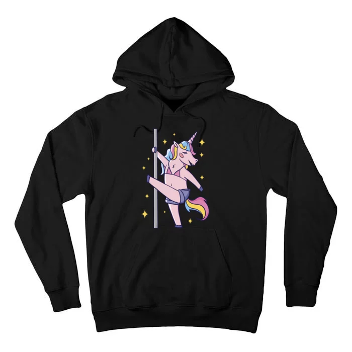 Stripper Unicorn Pole Dancer Tall Hoodie