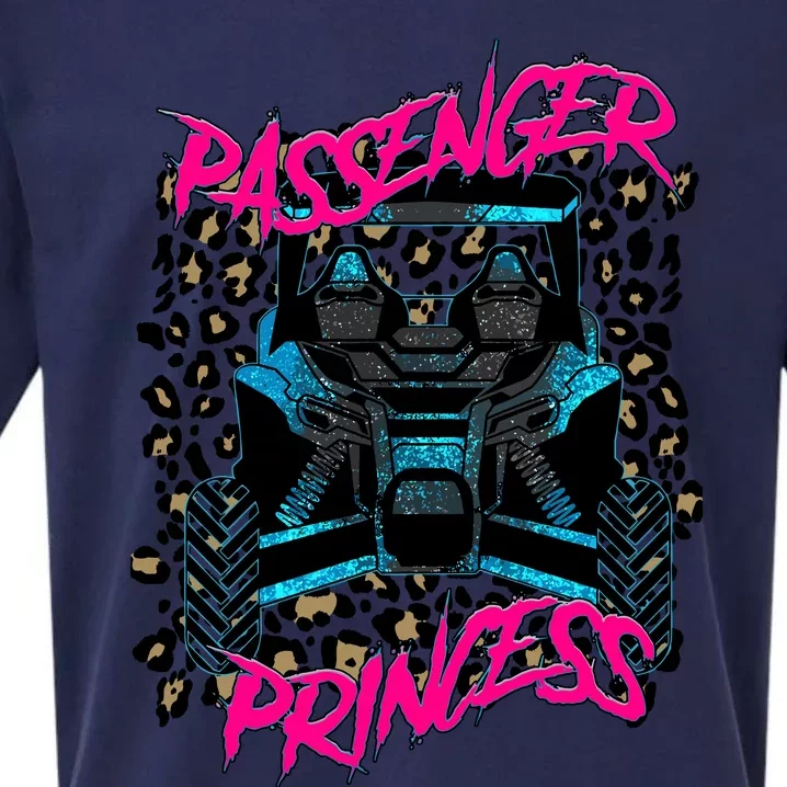 Sxs Utv Passenger Princess Adventure Offroad Sueded Cloud Jersey T-Shirt