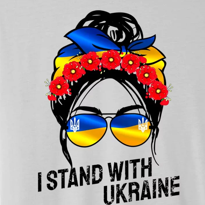 Support Ukraine Pride I Stand With Ukraine Flag Gift ChromaSoft Performance T-Shirt