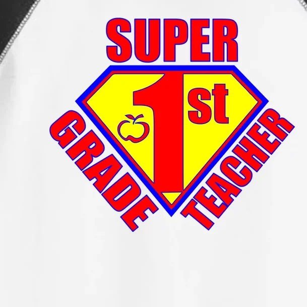 Super 1st Grade Teacher Toddler Fine Jersey T-Shirt