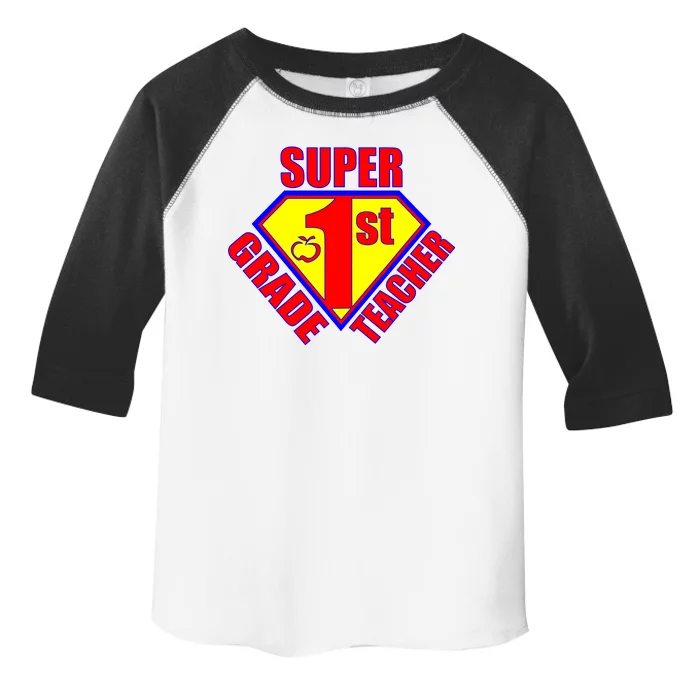 Super 1st Grade Teacher Toddler Fine Jersey T-Shirt