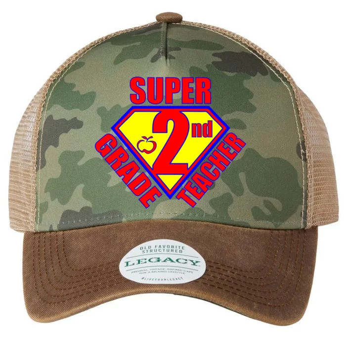 Super 2nd Grade Teacher Legacy Tie Dye Trucker Hat