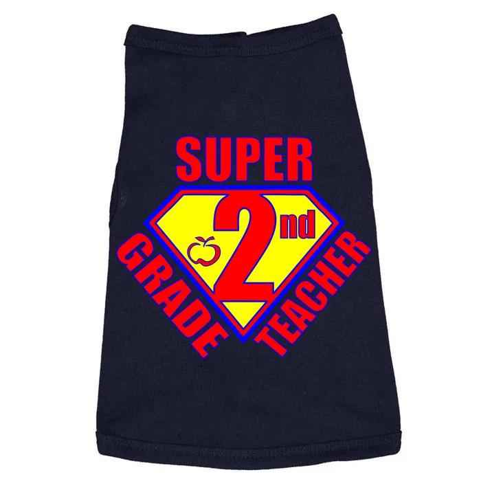 Super 2nd Grade Teacher Doggie Tank