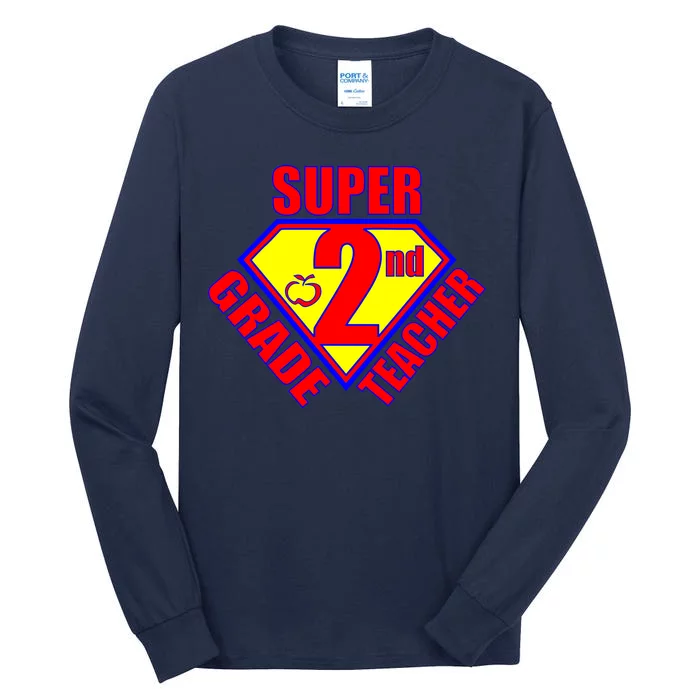 Super 2nd Grade Teacher Tall Long Sleeve T-Shirt