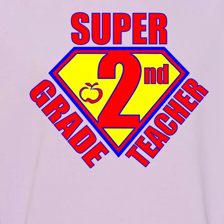 Super 2nd Grade Teacher Garment-Dyed Sweatshirt