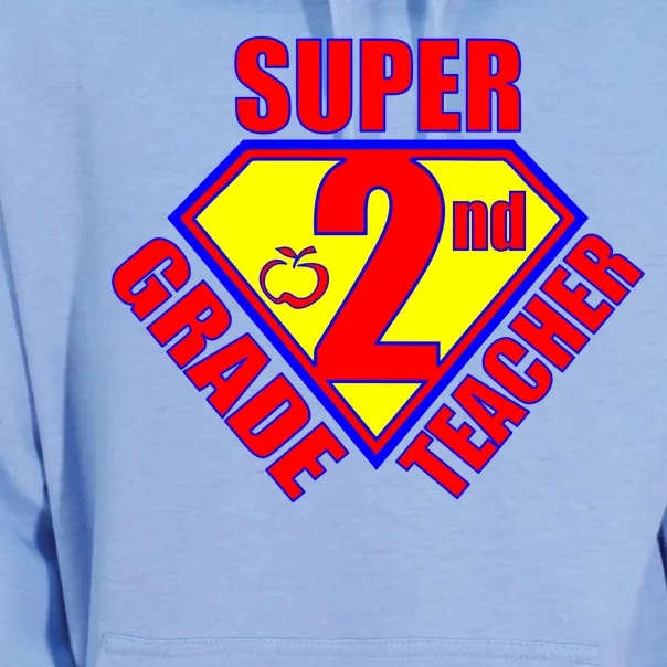 Super 2nd Grade Teacher Unisex Surf Hoodie