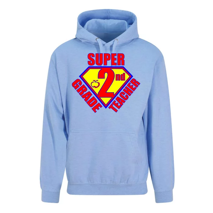 Super 2nd Grade Teacher Unisex Surf Hoodie