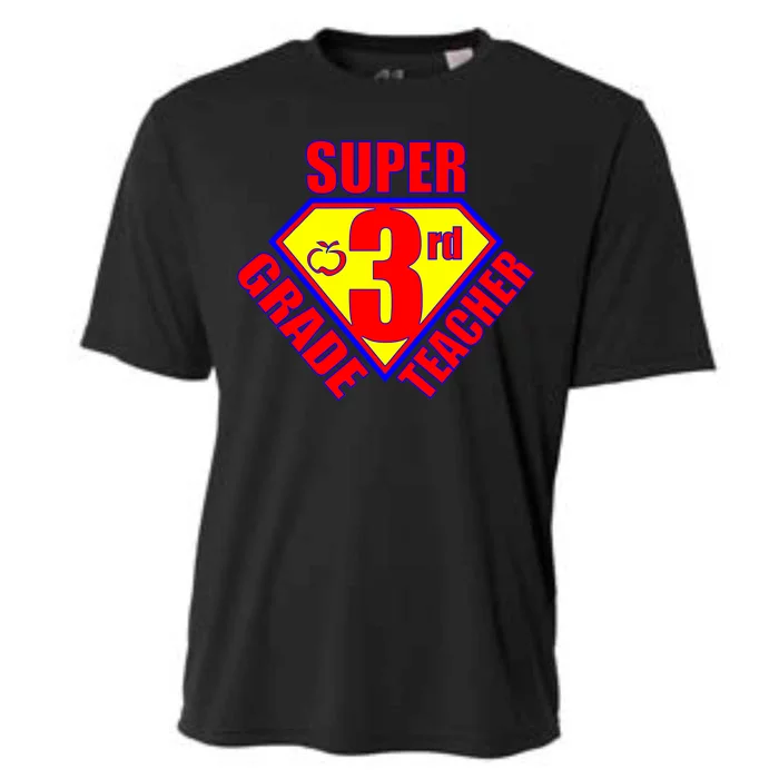 Super 3rd Grade Teacher Cooling Performance Crew T-Shirt