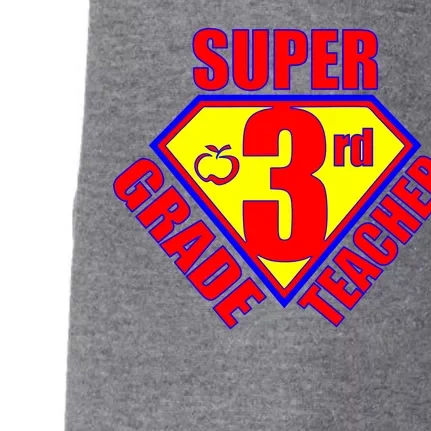 Super 3rd Grade Teacher Doggie 3-End Fleece Hoodie