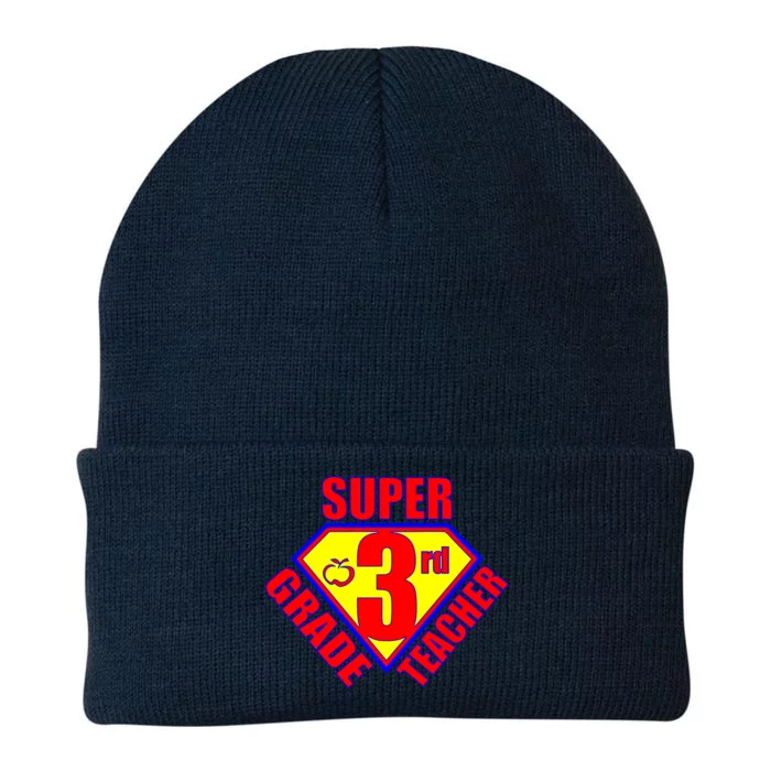 Super 3rd Grade Teacher Knit Cap Winter Beanie