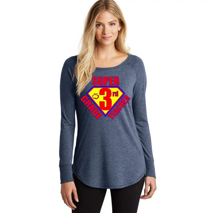 Super 3rd Grade Teacher Women's Perfect Tri Tunic Long Sleeve Shirt