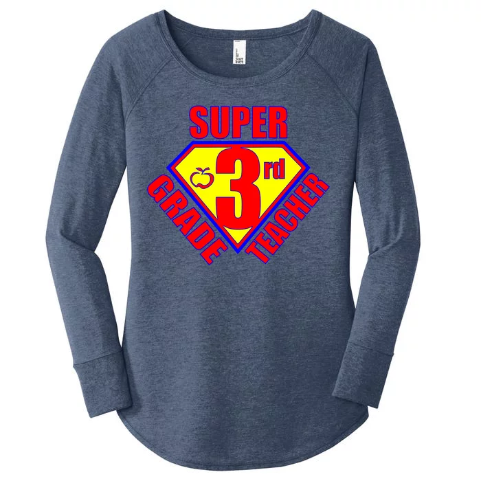 Super 3rd Grade Teacher Women's Perfect Tri Tunic Long Sleeve Shirt