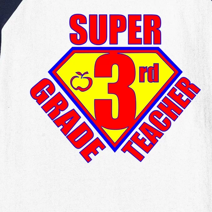 Super 3rd Grade Teacher Baseball Sleeve Shirt