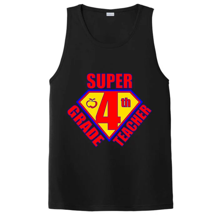 Super 4th Grade Teacher Performance Tank