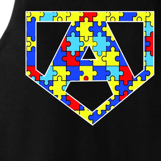 Super Autism Hero Ladies Tri-Blend Wicking Tank