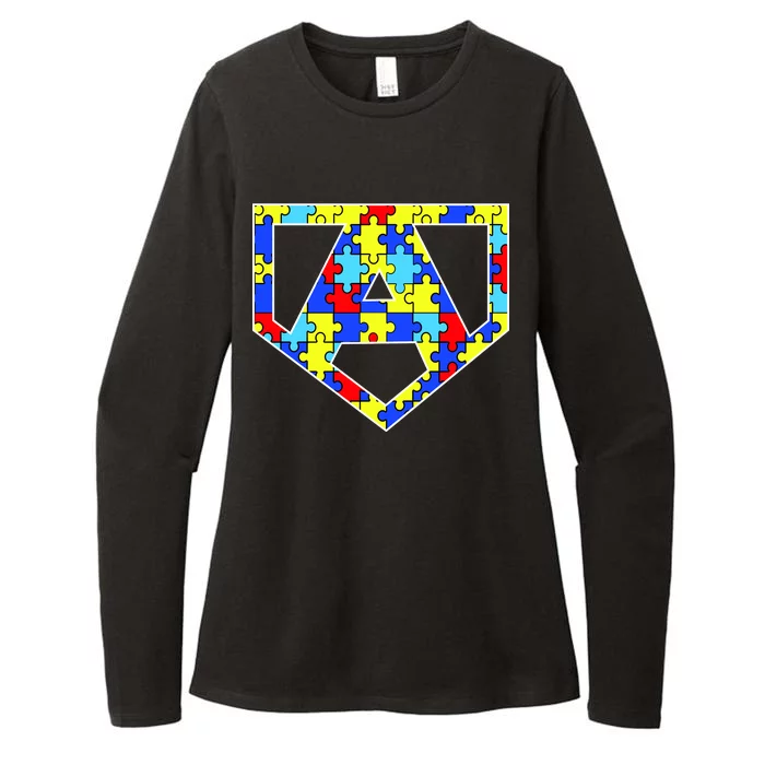 Super Autism Hero Womens CVC Long Sleeve Shirt