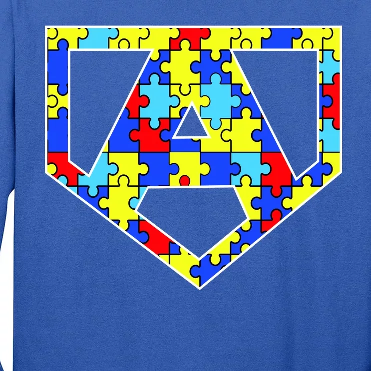 Super Autism Hero Tall Long Sleeve T-Shirt