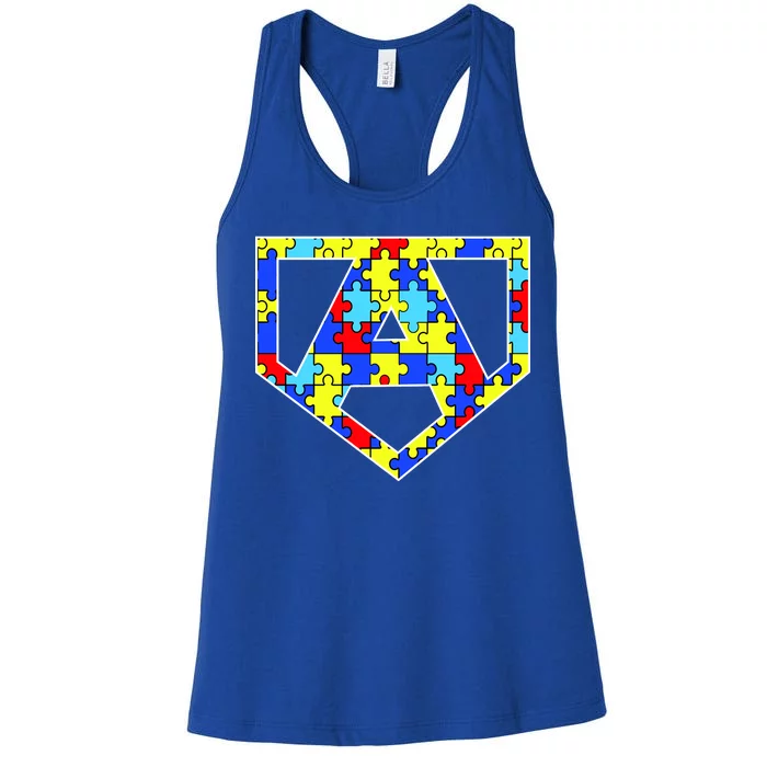 Super Autism Hero Women's Racerback Tank