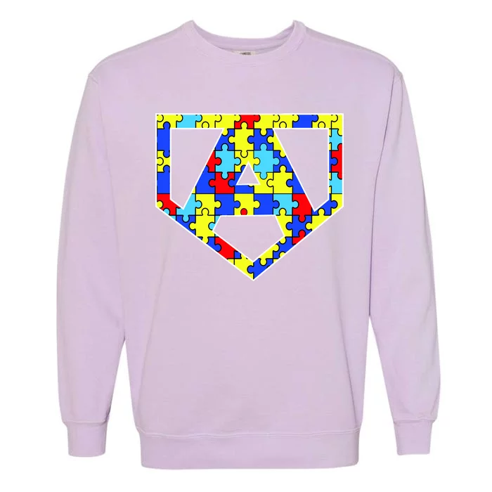 Super Autism Hero Garment-Dyed Sweatshirt