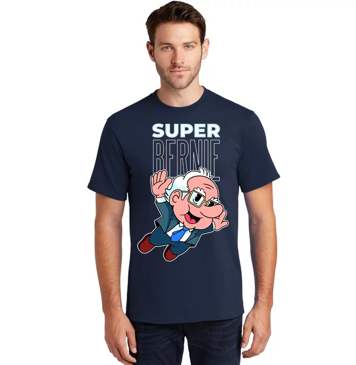 Super Bernie Sanders Tall T-Shirt