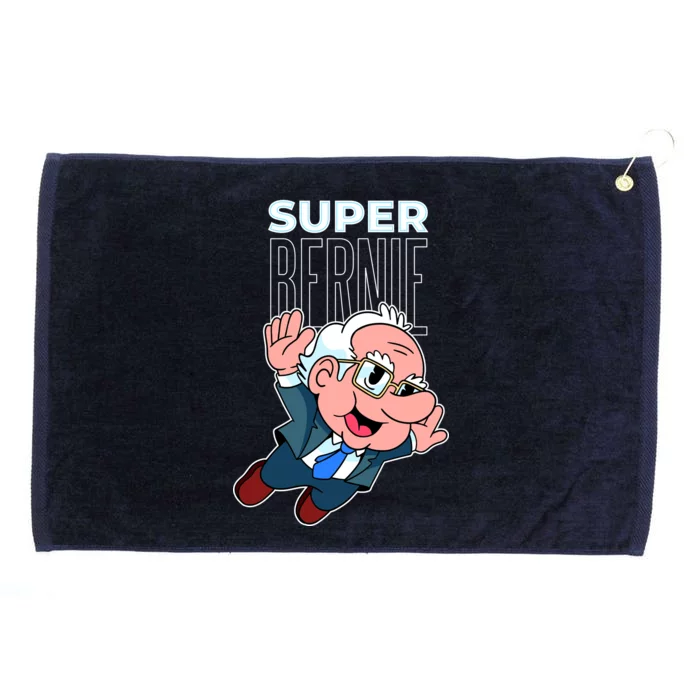 Super Bernie Sanders Grommeted Golf Towel