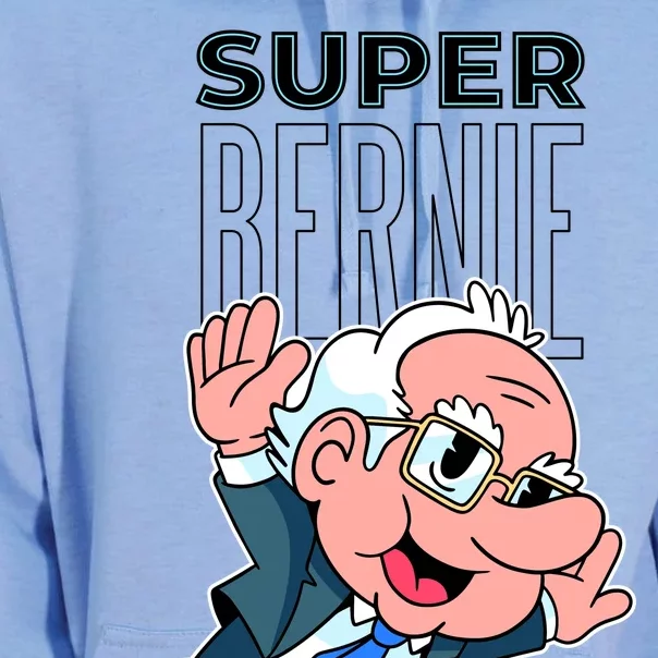 Super Bernie Sanders Unisex Surf Hoodie