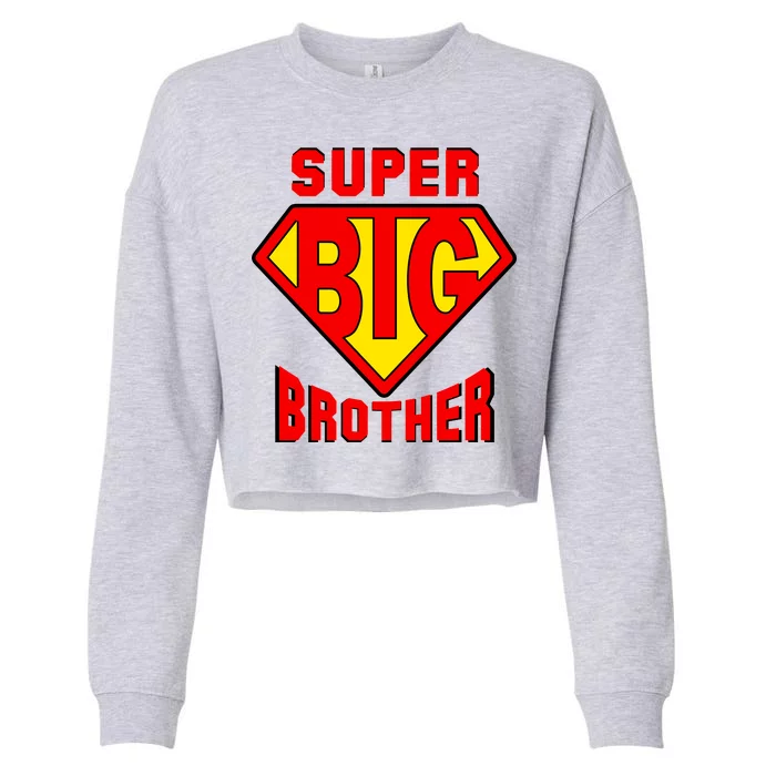 Super Big Brother Cropped Pullover Crew