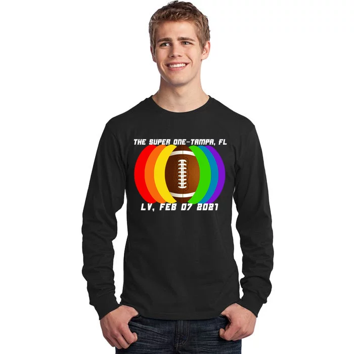 Super Big Game Kansas Football Tall Long Sleeve T-Shirt