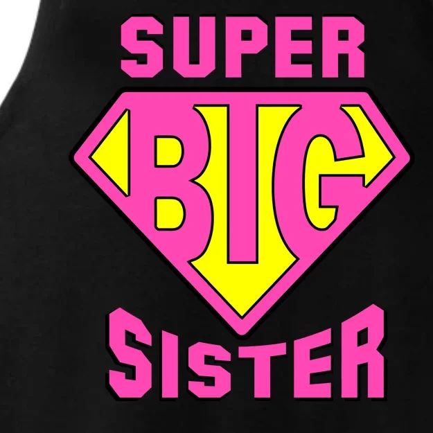 Super Big Sister Ladies Tri-Blend Wicking Tank