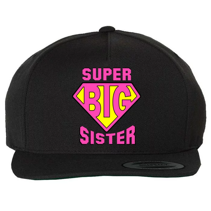 Super Big Sister Wool Snapback Cap