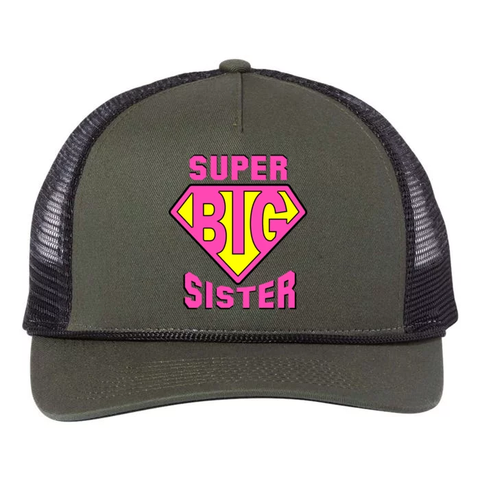 Super Big Sister Retro Rope Trucker Hat Cap