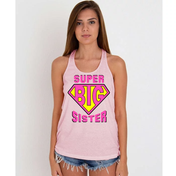 Super Big Sister Women's Knotted Racerback Tank