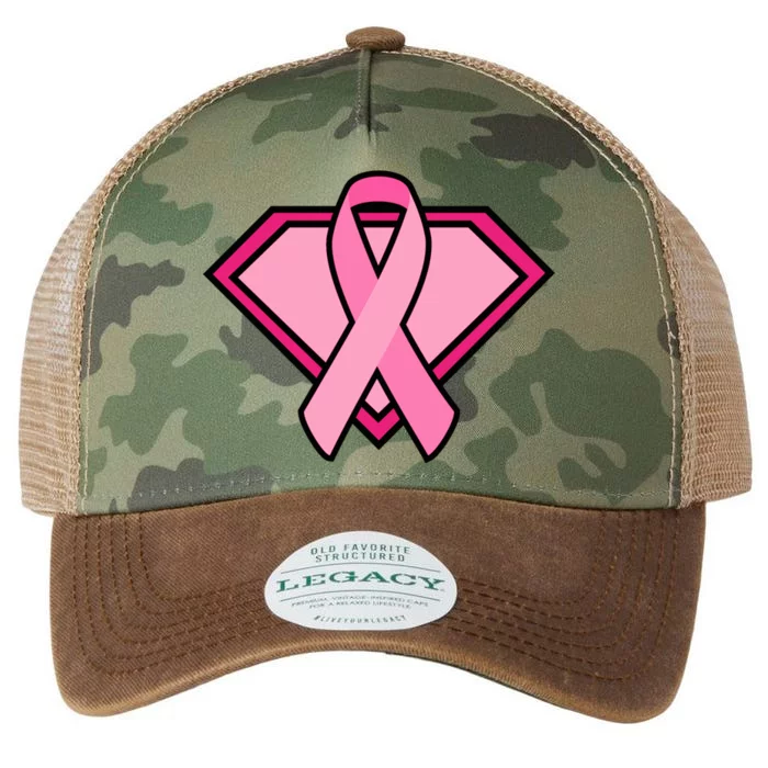 Super Breast Cancer Superhero Legacy Tie Dye Trucker Hat