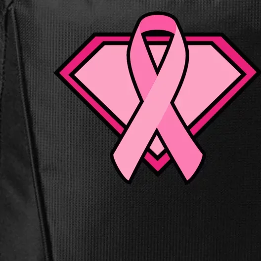 Super Breast Cancer Superhero City Backpack